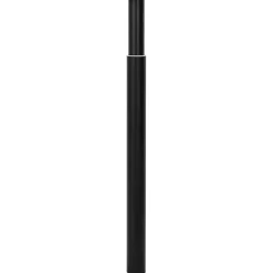 2 x Teleskopfuß Tischfuß Stützfuß Tischbein Schwarz 710 mm-1100 mm