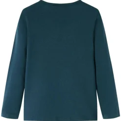 Kinder-Langarmshirt Dunkelgrün 104