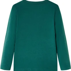 Kinder-Langarmshirt Grün 116