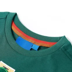 Kinder-Langarmshirt Grün 116