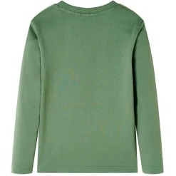 Kinder-Langarmshirt Helles Khaki 104