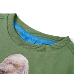 Kinder-Langarmshirt Helles Khaki 104