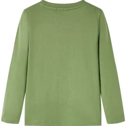 Kinder-Langarmshirt Helles Khaki 104