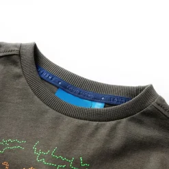 Kinder-Langarmshirt Khaki 92
