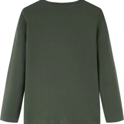 Kinder-Langarmshirt Khaki 92