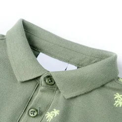 Kinder-Poloshirt Khaki 92