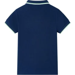 Kinder-Poloshirt Marineblau 116