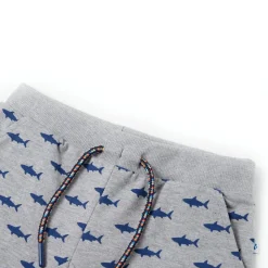 Kindershorts mit Kordelzug Hellkhaki Melange 116