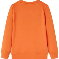Kinder-Sweatshirt Dunkelorange 92