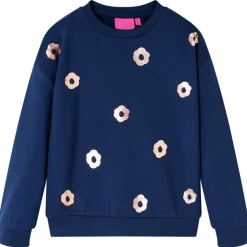 Kinder-Sweatshirt Marineblau 104