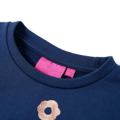 Kinder-Sweatshirt Marineblau 104