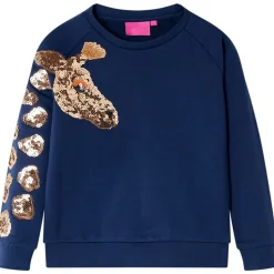 Kinder-Sweatshirt Marineblau 92