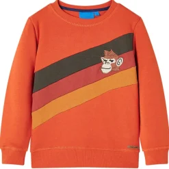 Kinder-Sweatshirt Orange 92