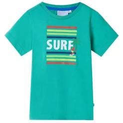Kinder-T-Shirt Grün 140