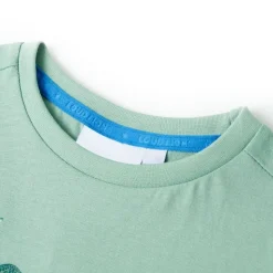 Kinder-T-Shirt Helles Khaki 92