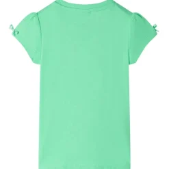 Kinder-T-Shirt Hellgrün 104