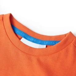 Kinder-T-Shirt Hellorange 104