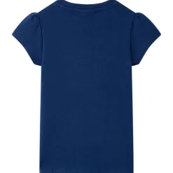 Kinder-T-Shirt Marineblau 116