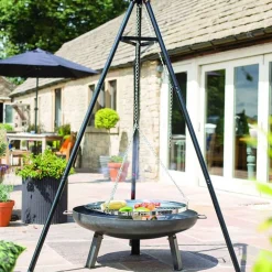 RedFire Dreibein Grill Schwarz 172 cm BBQ TRIPOD