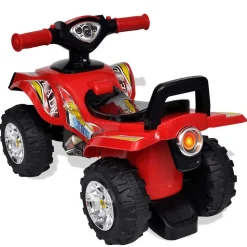 Rotes Aufsitz-Quad für Kinder mit Sound und Licht