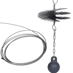 Runde Kaminreinigungsbürste Durchmesser 15 cm