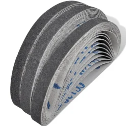 Schleifbänder für Druckluft Bandschleifer 30 Stk. 10×330 mm