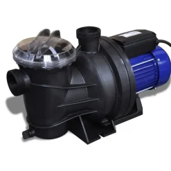 Schwimmbadpumpe Umwälzpumpe Poolpumpe Pumpe elektronik blau 800W