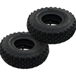 vidaXL 2 Reifen 2 Schläuche 3,00 - 4 260 x 85 für Sackkarren Gummi
