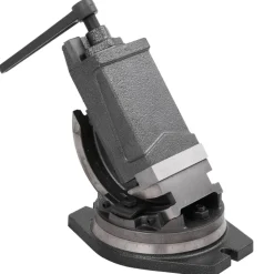 vidaXL 2-Achsen-Schraubstock Kippbar 100 mm