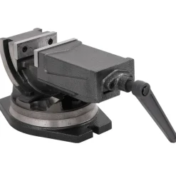 vidaXL 2-Achsen-Schraubstock Kippbar 100 mm