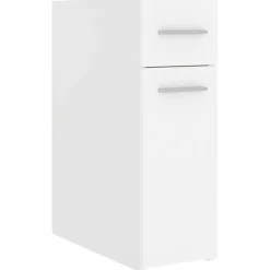 vidaXL Apothekerschrank Weiß 20x45,5x60 cm Holzwerkstoff