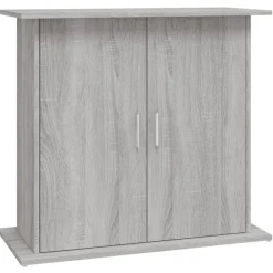 vidaXL Aquariumständer Grau Sonoma 81x36x73 cm Holzwerkstoff