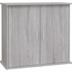 vidaXL Aquariumständer Grau Sonoma 81x36x73 cm Holzwerkstoff