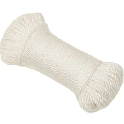 vidaXL Arbeitsseil Weiß 3 mm 25 m Polypropylen