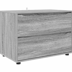 vidaXL Aufbewahrungsschrank Graues Sonoma 80 x 48 x 57 cm