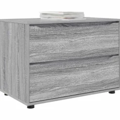 vidaXL Aufbewahrungsschrank Graues Sonoma 80 x 48 x 57 cm