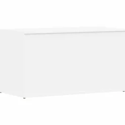 vidaXL Aufbewahrungstruhe Weiß 84x42x46 cm Holzwerkstoff