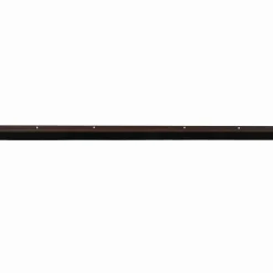 vidaXL Aufsteck Türbürstendichtungen 2 pcs Braun 100 cm