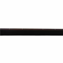 vidaXL Aufsteck Türbürstendichtungen 2 pcs Braun 100 cm