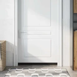 vidaXL Aufsteck Türbürstendichtungen 2 pcs Braun 100 cm