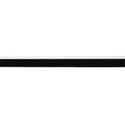 vidaXL Aufsteck Türbürstendichtungen 2 pcs Weiß 100 cm