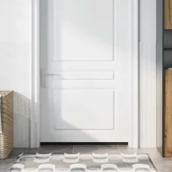 vidaXL Aufsteck Türbürstendichtungen 2 pcs Braun 100 cm