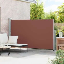 vidaXL Ausziehbare Seitenmarkise 170×300 cm Braun