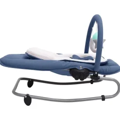 vidaXL Babywippe Marineblau Stahl