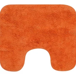 vidaXL Badematten-Set 3-tlg. Stoff Orange