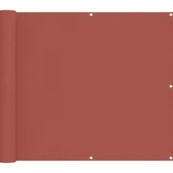 vidaXL Balkonsichtschutz Terrakotta 100 x 200 cm Oxford-Stoff