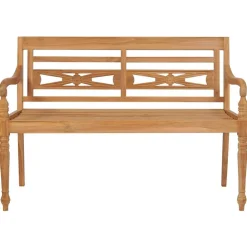 vidaXL Batavia-Sitzbank 120 cm Teak