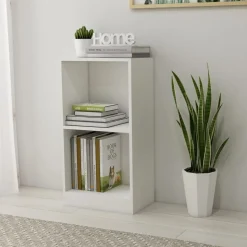 vidaXL Bücherregal Grau Sonoma 60x24x76 cm Holzwerkstoff