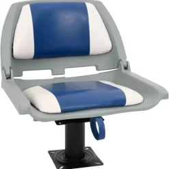 vidaXL Bootssitz mit Podest 360° Drehbar