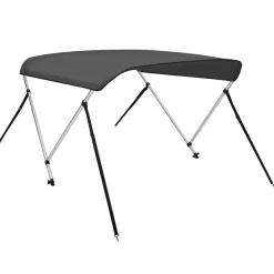 vidaXL 2-Bow Bimini Top Anthrazit 150x120x110 cm